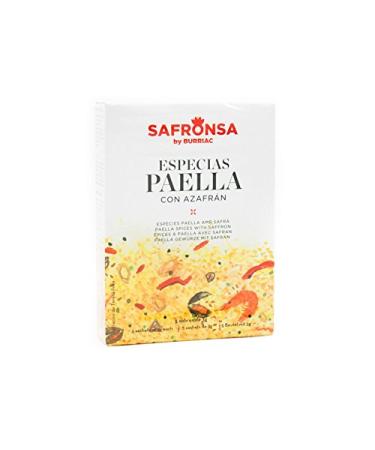 Set of 5 X Sachets of Paella Seasoning - Contains Saffron - Buy Online on GoSupps.com