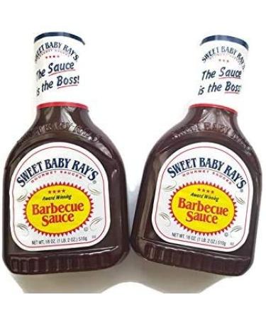 Sweet Baby Ray's Barbecue Sauce 2 Bottle Bundle 2 Count (Pack of 1) - Buy Online on GoSupps.com