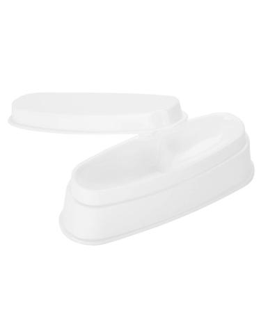 Dipping Powder Tray - Portable White Nail Dip Container for Manicure | Ideal for International Shipping - Buy Online on GoSupps.com