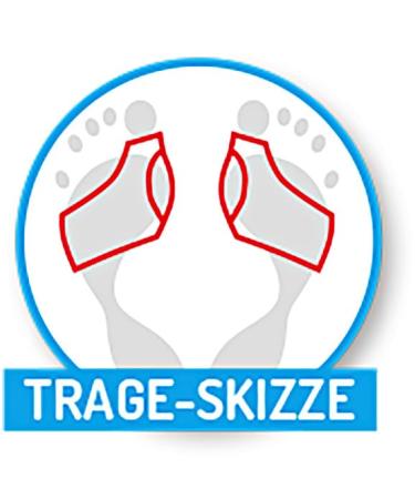 Fu Gut Hallux Bandage Left (Size 40-43) - Comfort & Support for Hallux Valgus - International Shipping Available - Buy Online on GoSupps.com