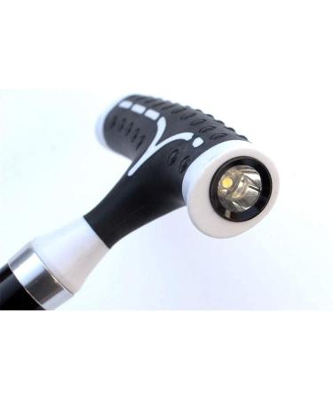 Walking Stick Professional Elderly Walking Stick Cane Four-Legged Elderly with LED Light Adjustable Canes Elderly Crutch g Poles - Black - Buy Online on GoSupps.com