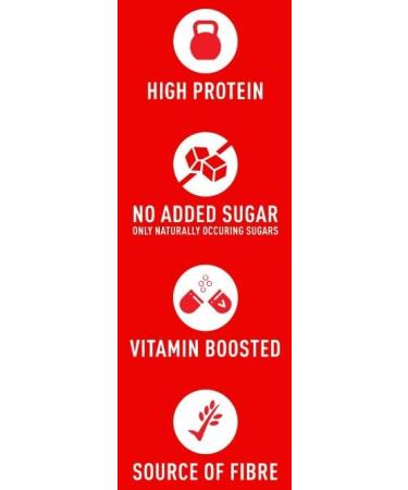 FUEL10K 330ml Strawberry Breakfast Milk Drink - Pack of 16 - Buy Online on GoSupps.com