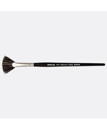 Jacksons Stippler Fan Medium Brush - Perfect for All Painting Techniques - Buy Online on GoSupps.com