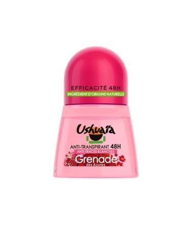 USHUAIA - Pomegranate Roll-on Deodorant 50ml - Pack of 4 - Sold in Packs
