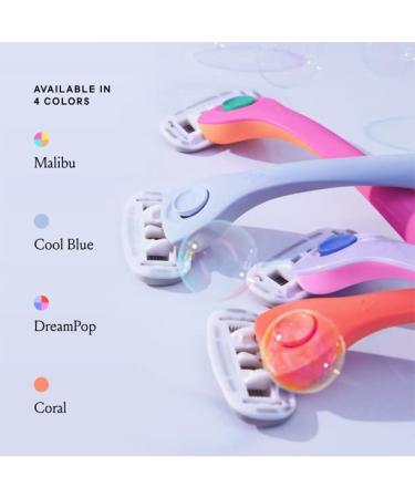 Billie Women s Razor Kit - 1 Handle 2 Blade Refills & Magnetic Holder - Premium Shaving for Women - International Shipping Available - Buy Online on GoSupps.com
