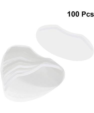 100pcs Hair Face Cover Hair Cutting Tool Barber Accessories Salon Eyeprotector As Shown 21.5*11cm - Buy Online on GoSupps.com