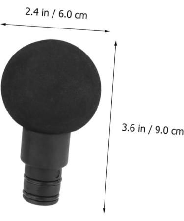 Fomiyes Head Muscle Relaxation Device Accessories | Handheld Vibration Massager for Head & Neck | 9x6x2cm Black | Shop Internationally - Buy Online on GoSupps.com