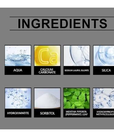 HAP 10% Hydroxyapatite Recovery Toothpaste Fluoride-Free Plant Peppermint Sensitivity Whitening Enamel Strengthening 120g - Buy Online on GoSupps.com