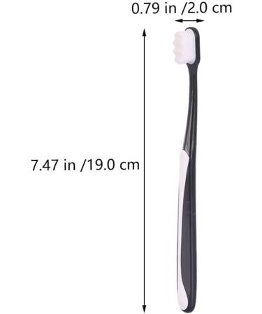 Buy Lurrose 32 Pcs Soft Toothbrush Set for Adults - Extra Soft Charcoal Toothbrushes for Gentle Cleaning | Ideal for Pregnant Women & Household Use - Buy Online on GoSupps.com