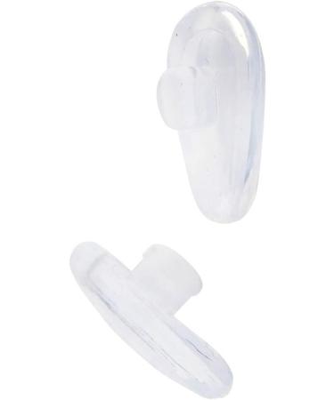 Lodokdre Soft Oval Silicone Nose Pad for Glasses - Transparent 10 Pairs | Comfortable & Durable Eye Glass Accessories - Buy Online on GoSupps.com