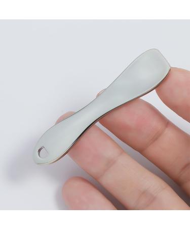 Metal Coating Creme Scooper | Rose Gold Leaf-Shaped Eye Cream & Cosmetic Scooper - International Shipping - Buy Online on GoSupps.com