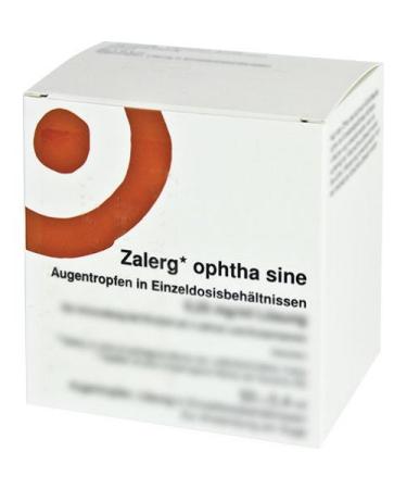 Zalerg Ophtha Sine eye drops single dose pipettes