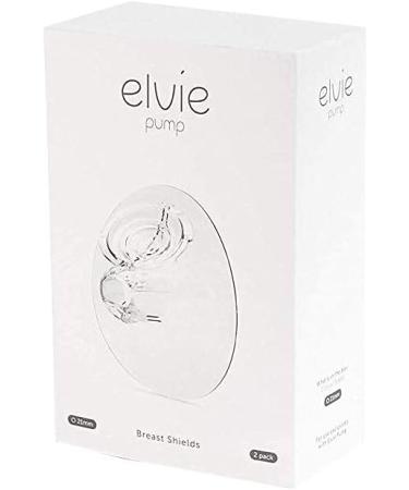 Elvie Pump Breast Shields - 28mm (2 Pack) | BPA Free Nipple Shields for Electric Breast Pumps - Buy Online on GoSupps.com