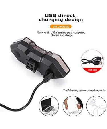 JINKEY Bike Turn Signals Tail Light | 120 Lumens USB Rechargeable LED | Wireless Remote | IPX5 Waterproof - Buy Online on GoSupps.com