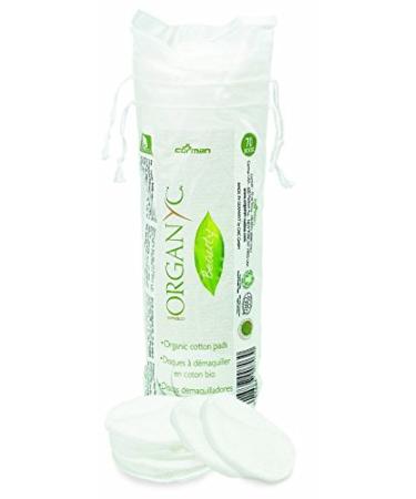 Organyc cotton pads - 70 pieces made of 100% cotton