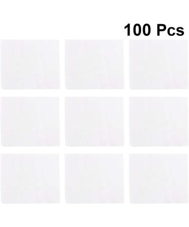 100pcs Non-Adhesive Care Gauze Pads - Emergency Wipes Non-Woven Sponges Esthetician & Beauty Cotton Masks for Face Cleansing - Buy Online on GoSupps.com