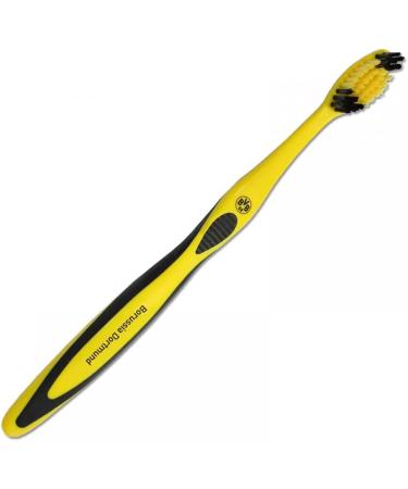 Borussia Dortmund Dental Care Set - Black-Yellow Toothbrush & Cup | BVB 09 Merchandise for Fans - Buy Online on GoSupps.com