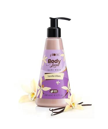 Body Wash | SLS-Free Creamy Body Wash For Women | Long Lasting Vanilla Fragrance | Aloe-Infused Nourishing Body Cleanser For Soft & Smooth Skin (240 ml)