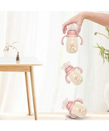 POTATO 10 oz PPSU Baby Feeding Bottle with Anti-Colic Silicone Nipples - Pink | Ideal for Breastfeeding Babies & Toddlers - Buy Online on GoSupps.com