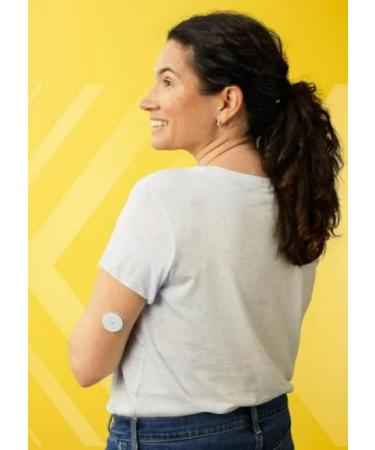 Abbott Freestyle Libre 2 Sensor for Diabetes Monitoring CGM + FREE Tetra-Sole Waterproof Sensor Cover - UK White - Buy Online on GoSupps.com