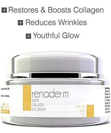 Renaderm Eye Cream - Advanced Formula for Collagen and Elastin Boost (1oz) - Buy Online on GoSupps.com