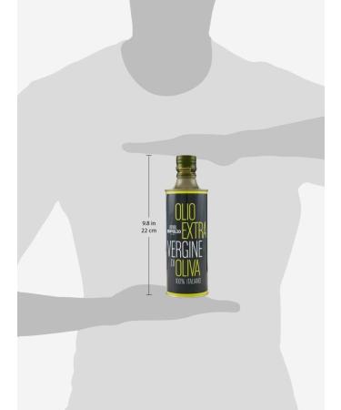 BENVOLIO 1938 Cold Pressed Extra Virgin Olive Oil - 500 ml - 100% ITALIAN Metallic Gourmet Bottle - Buy Online on GoSupps.com