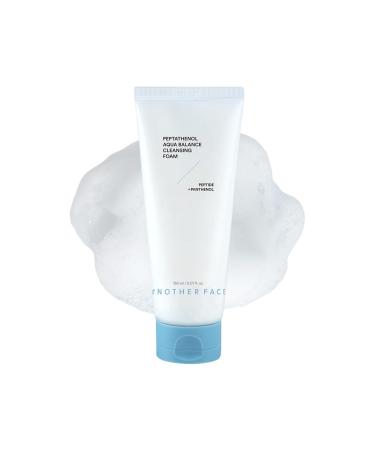 ANOTHERFACE PEPTATHENOL Aqua Balance Cleansing Foam 5.07 Fl. Oz., Peptied, Panthenol, Daily Low pH Facial Deep Cleanser, Hydrating Bubble Foam, Korean Skin Care, Mild for Sensitive Skin, Vegan