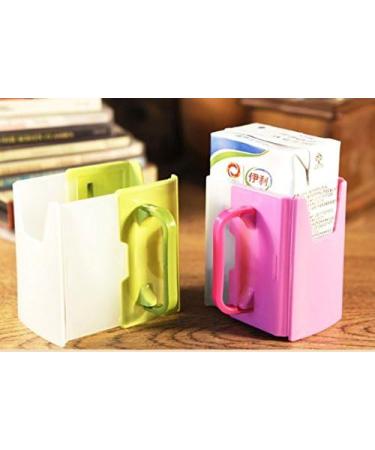 Adjustable Milk Carton Cup Holder for Babies and Toddlers - Green | Drinking Training Essential - Buy Online on GoSupps.com