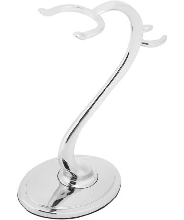 Demeras Metal Shaving Brush Stand - 17x10x10 cm | Ideal for Men Salon Home & Travel - Buy Online on GoSupps.com