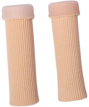 2 Pcs Silicone Gel Toe Wound Sleeve Tube Set - Finger & Toe Nursing Cover - Buy Online on GoSupps.com
