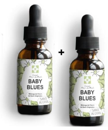 Conseil fleur de Bach - Fleurs de Bach " Baby blues " Sans alcool - un m lange naturel pour l'apr s grossesse LOT DE 2 - Buy Online on GoSupps.com