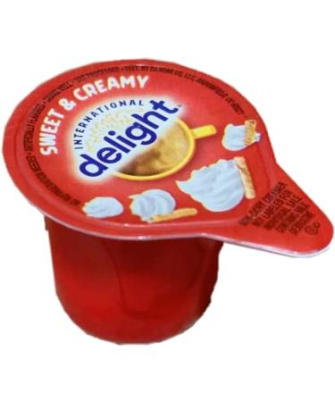 International Delight Mini Cold Stone Creamery Sweet Cream Coffee Creamer Singles (7/16 Fl Oz Each), 50 Counts Bulk Pack