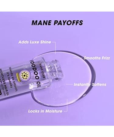 MANE CLUB Voodoo Oil Weightless Hair Oil - 1.6 fl oz - Cruelty-Free, Vegan, Sulfate and Paraben-Free - Buy Online on GoSupps.com
