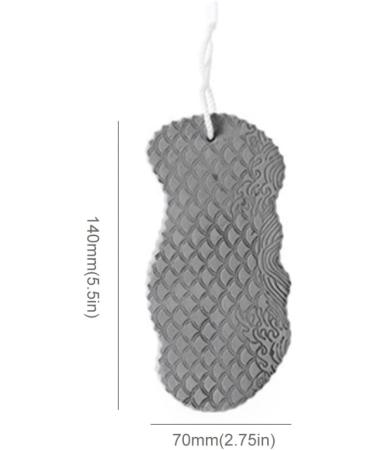 Super Soft Sponge Bathroom Exfoliant Brush - Ideal for Adults Children & Pregnant Women | Reusable Lanyard & Dead Skin Scrub - Buy Online on GoSupps.com