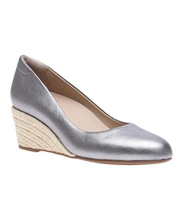 ABEO Quinn - Dress Shoes 8 Pewter Metallic