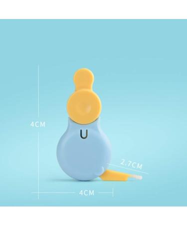 Healifty Ear Cleaner Limpiador De Oidos | Baby Nose Cleaning Tweezers | Safety Round-Head Infant Nose Picker | Navel Cleaner Clip Tool - Buy Online on GoSupps.com