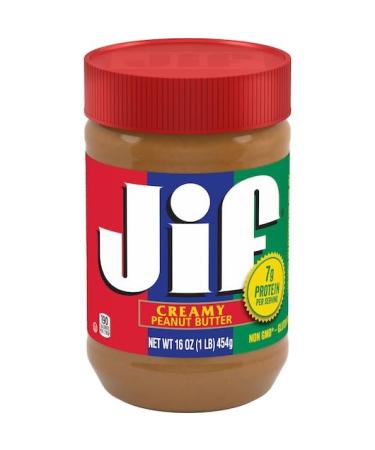 Jif Peanut Butter 454g (Smooth) Creamy