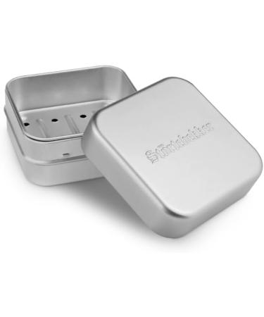 St rtebekker Shaving Soap & Soap Box - Aluminum Soap Box with Shaving Soap in Various Variants - Vegan Shaving Soap Handmade in a Manufacture (Bergamot) - Buy Online on GoSupps.com