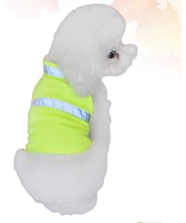 Buy Villcase Reflective Safety Vest for Dogs | High Visibility Breathable Summer Clothing | Fluorescent Yellow Size L | Ideal for Walking Running Hiking - Buy Online on GoSupps.com