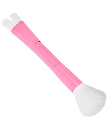 NOLITOY Nose Shadow Powder Brush Blush for Cheeks Powder Makeup Brush Cosmetics Brush Makeup Supply Blush Makeup Brush Simple Shaped Makeup Brush Portable Concealer Brush Woman Nylon Pink