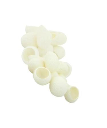 POPETPOP Skin Care Scrub Balls Natural Organic Exfoliating Facial Cleansing Silk Balls 200pcs