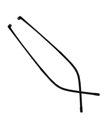 Epasha vintage-glasses replacement ironing legs*glasses bone glasses brick 1 pair of vintage glasses-metal frame-broth-replacement bars black parent