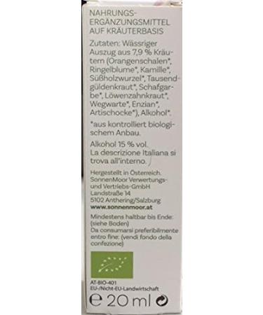  SonnenMoor Sonnenmoor: Bitter is the new sweet organic herbal spray 3 x 20 ml - Buy Online on GoSupps.com