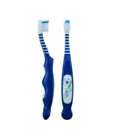 THIENEL 20351 baby toothbrushes 0-3 years Otto motif blue (pack of 10)