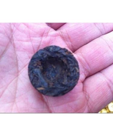 Pu erh mini tea cakes fermented Tuocha top grade total 210 grams in bamboo box. - Buy Online on GoSupps.com
