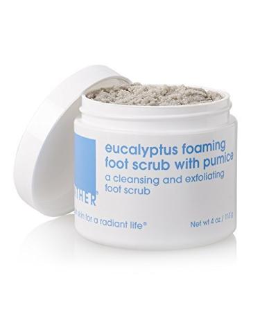 Lather Eucalyptus Foaming Foot Scrub with Pumice 4 oz (113 g)