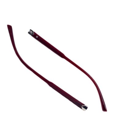 Munani glasses arm leg glass replacement glasses arm leg glasses replacement accessories 1 pair of red plastic glasses-arm-arm-empty-replacement glasses frame frame glass repair single-colored