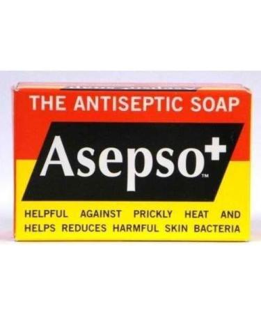 Asepso Original Antiseptic Soap 80g UK (6 Bars) - Buy Online on GoSupps.com