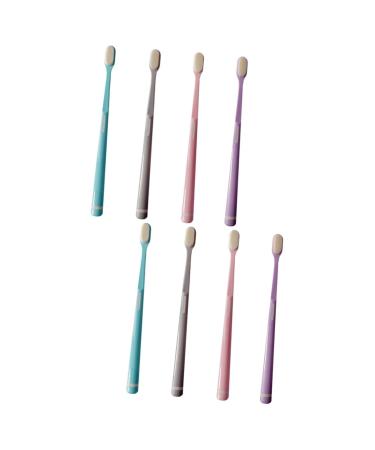 Minkissy 8 Stk motherhood soft toothbrush motherhood toothbrush extra soft toothbrush sensitive toothbrushes micro -gnaw brushes soft fur mouthpiece noble white pregnant woman