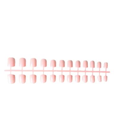 dijiusidy 24 Pieces Solid Colorful Press on Nails DIY Durable French Elegant Colour-fast Personality Acrylic Nail for Manicure Salons 9
